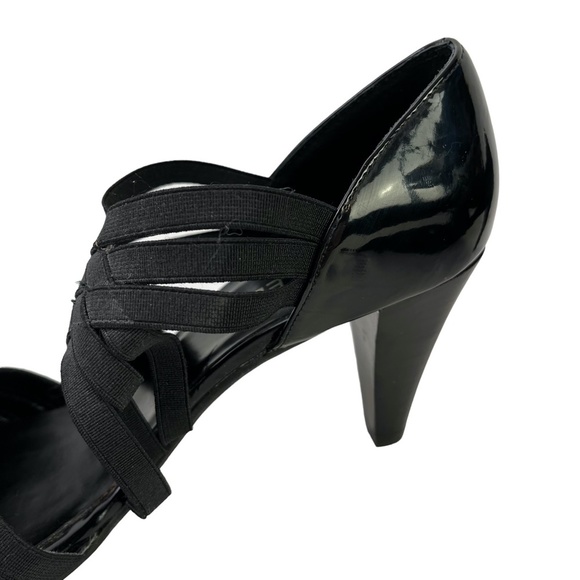 Vaneli Van Eli Women's Square Open Toe High Heels Sandals Shoes Real Leather 7.5 - Picture 10 of 15